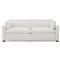 Weybridge Heathered Ivory Performance 2-Cushion Sofa - 88&quot;|Kathy Kuo Home