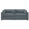 Weybridge Slate Blue 2-Cushion Sofa - 88&quot;|Kathy Kuo Home