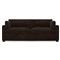 Weybridge Dark Chocolate 2-Cushion Sofa - 88&quot;|Kathy Kuo Home