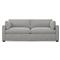 Weybridge Nickel Performance 2-Cushion Sofa - 88&quot;|Kathy Kuo Home
