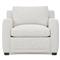 Weybridge Heathered Ivory Performance Chair|Kathy Kuo Home
