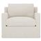 Weybridge Sea Salt Performance Slipcovered Chair|Kathy Kuo Home