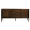 Melrose French Country White Marble Mink Wood Sideboard|Kathy Kuo Home
