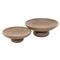 Perla Aged Natural Terracotta Bowl - Set of 2|Kathy Kuo Home