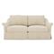 Amelie Warm Oatmeal Loveseat - 72&quot;|Kathy Kuo Home
