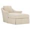 Amelie Warm Oatmeal Chaise|Kathy Kuo Home