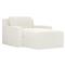Henri Pale Ivory Chaise|Kathy Kuo Home