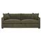 Clairmont Tuscan Olive 2-Cushion Sofa - 89&quot;|Kathy Kuo Home