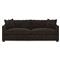 Clairmont Dark Chocolate 2-Cushion Sofa - 89&quot;|Kathy Kuo Home