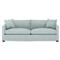 Clairmont French Blue 2-Cushion Sofa - 89&quot;|Kathy Kuo Home