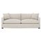 Clairmont Straw Performance 2-Cushion Sofa - 89&quot;|Kathy Kuo Home