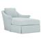Amelie Coastal Sky Chaise|Kathy Kuo Home