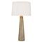 Concrete Modern Classic Concrete Brass Wrench Table Lamp|Kathy Kuo Home