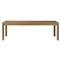 Slade Rustic Lodge Brown Oak Rectangular Extendable Dining Table - 96-116&quot;|Kathy Kuo Home