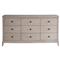 Chelle French Country Brown Oak Dresser|Kathy Kuo Home