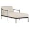 Granger Bombay Flax Outdoor Chaise|Kathy Kuo Home