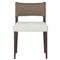 Ely Rustic Lodge Brown Woven Teak Wood Outdoor Dining Chair|Kathy Kuo Home