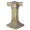 Clementine French Country Antique Classic Garden Plinth Pedestal - 24&quot;|Kathy Kuo Home