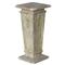 Clementine French Country Antique Square Garden Plinth Pedestal - 24&quot;|Kathy Kuo Home