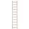 Astro French Country Distressed White Wood Ladder Wall Shelf|Kathy Kuo Home