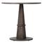 Kane Modern Classic Brown Oak Pedestal Bistro Table - 32&quot;|Kathy Kuo Home