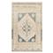Belinda Global Bazaar Beige Wool Oushak Patterned Rug - 3&#39;6&quot;x5&#39;6&quot;