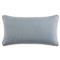 Averie Modern Classic Blue Indoor Outdoor Lumbar Pillow - 14x24|Kathy Kuo Home