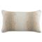 Faye Modern Beige Animal Print Indoor Outdoor Lumbar Pillow - 12x20|Kathy Kuo Home