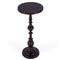 Reynaud French Country Bronze Metal Round Outdoor Drink Side Table|Kathy Kuo Home