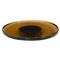 Suz Amber Cast Glass Lazy Susan|Kathy Kuo Home