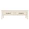 Asher French Country Cream Oak Rectangular Storage Coffee Table|Kathy Kuo Home