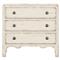 Asher French Country Cream Oak Nightstand|Kathy Kuo Home