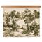 Estelle Olive Green Landscape Tapestry - 70x54|Kathy Kuo Home