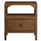 Abdiel Modern Classic Walnut Oak Wood Nightstand|Kathy Kuo Home