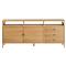 Abdiel Modern Classic Oak Wood Sideboard|Kathy Kuo Home