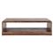 Briella Modern Classic Dark Brown Burl Wood Coffee Table|Kathy Kuo Home
