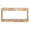 Briella Modern Classic Light Brown Burl Wood Console Table|Kathy Kuo Home