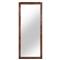 Briella Modern Classic Dark Brown Burl Wood Full Length Floor Mirror|Kathy Kuo Home