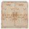 Briella Modern Classic Light Brown Burl Wood 2 Door Sideboard|Kathy Kuo Home