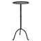 Felix French Country Black Iron Round Drink Table|Kathy Kuo Home