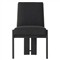 Callista Modern Classic Black Performance Oak Dining Side Chair|Kathy Kuo Home