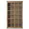 Dawson Updated Traditional Brown Oak Display Cabinet|Kathy Kuo Home