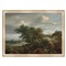 Kaiden Updated Traditional Green Landscape Silver Leaf Frame Painting 2 - 20x26