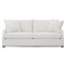 Romilly Heathered Ivory Performance 2-Cushion Sofa - 90Gǥ|Kathy Kuo Home