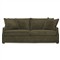 Romilly Tuscan Olive 2-Cushion Sofa - 90Gǥ|Kathy Kuo Home