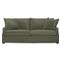 Romilly Sage Green 2-Cushion Sofa - 90Gǥ|Kathy Kuo Home