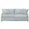 Romilly Pale Blue 2-Cushion Sofa - 90Gǥ|Kathy Kuo Home