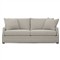 Romilly Dove Performance 2-Cushion Sofa - 90Gǥ|Kathy Kuo Home