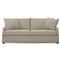 Romilly Sand 2-Cushion Sofa - 90Gǥ|Kathy Kuo Home