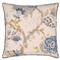 Elina French Country Beige Cotton Floral Decorative Throw Pillow - 20x20|Kathy Kuo Home